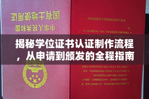 晋中揭秘学位证书认证制作流程，从申请到颁发的全程指南
