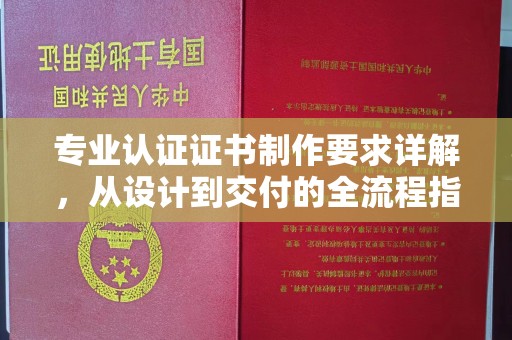 晋中专业认证证书制作要求详解，从设计到交付的全流程指南