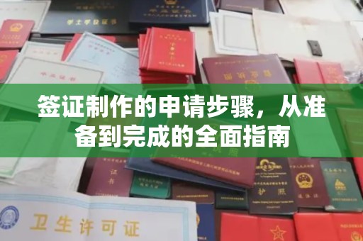 晋中签证制作的申请步骤，从准备到完成的全面指南